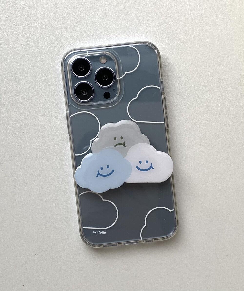 Skyfolio Three Clouds Phone Grip Tok 手機支架 - SOUL SIMPLE HK