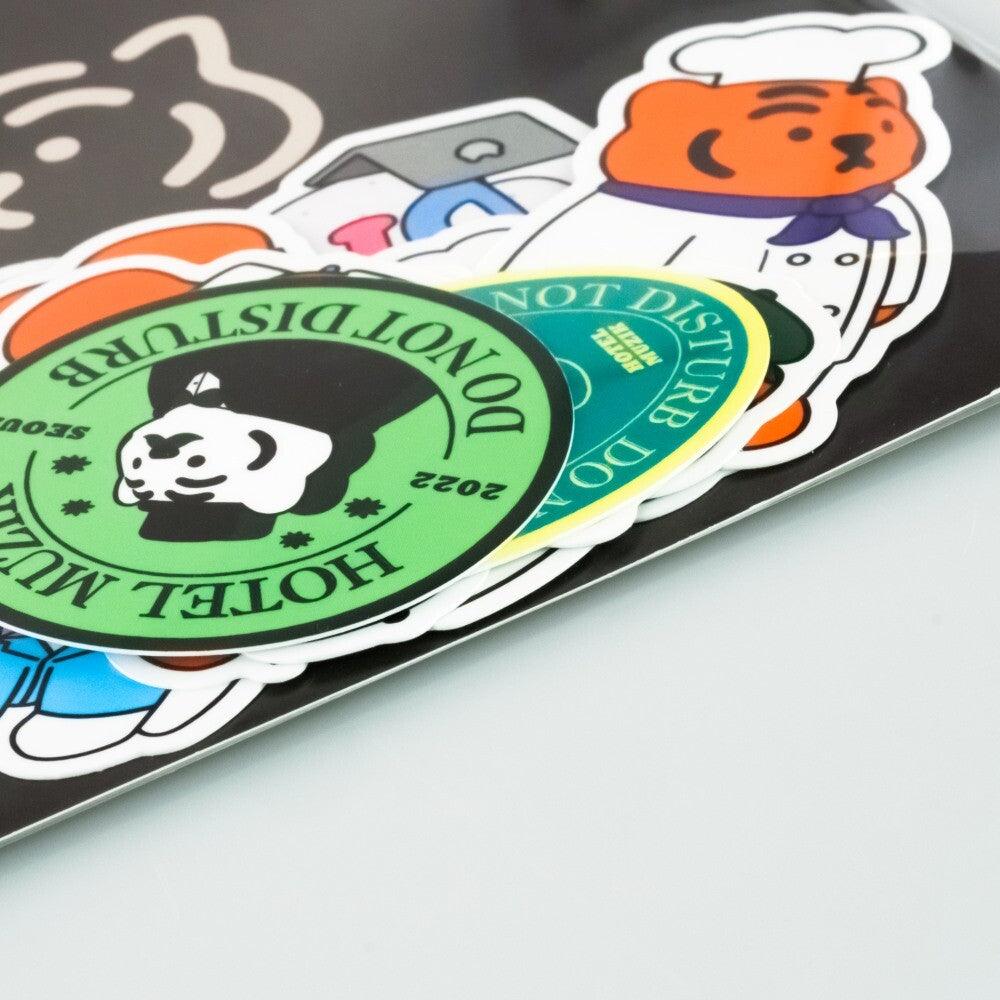 Muzik Tiger Big Removable Stickers 04 貼紙 (11pcs) - SOUL SIMPLE HK