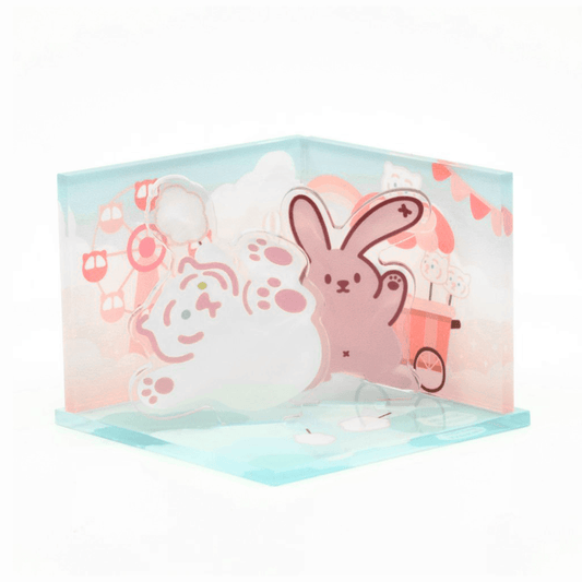 Muzik Tiger Sompink Cat Acrylic Diorama 立體模型 - SOUL SIMPLE HK