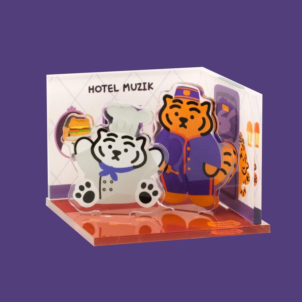 Muzik Tiger Hotel Acrylic Diorama 立體模型 - SOUL SIMPLE HK
