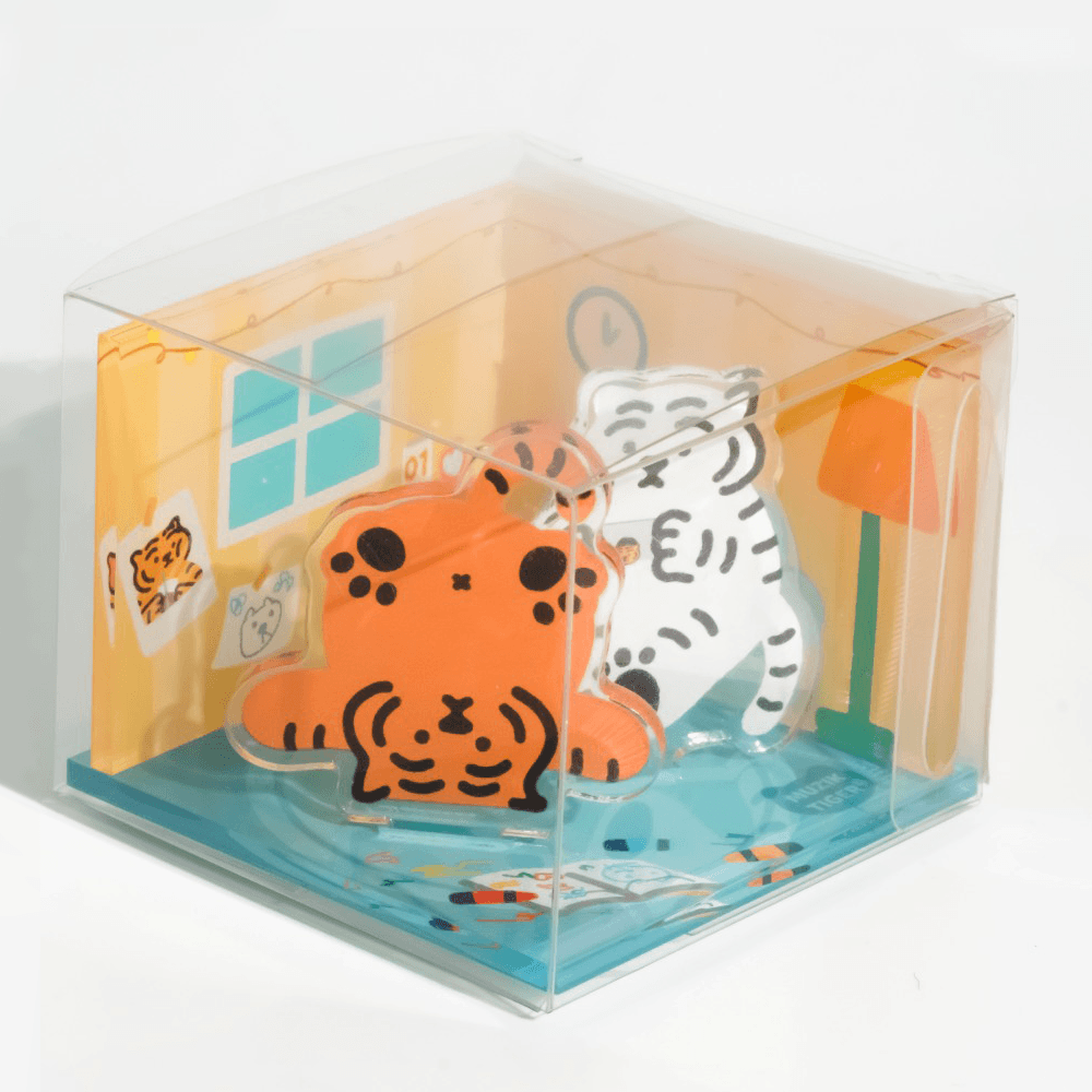 Muzik Tiger Home Acrylic Diorama 立體模型 - SOUL SIMPLE HK