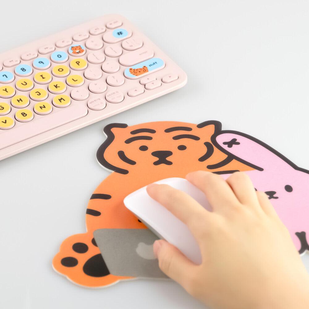 Muzik Tiger Tiger & Poreumee PVC Mouse Pad 滑鼠墊 - SOUL SIMPLE HK