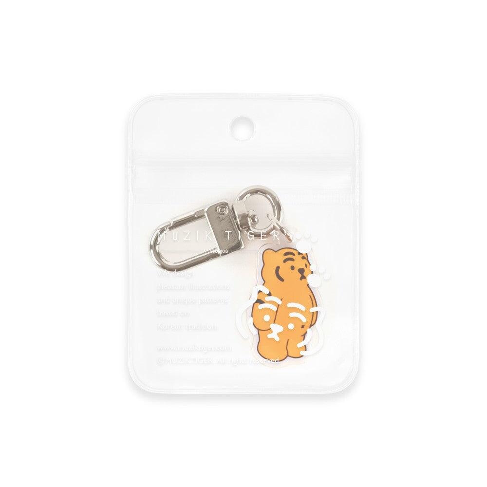 【現貨】Muzik Tiger Attention Tiger Keyring 鑰匙扣（赤） - SOUL SIMPLE HK