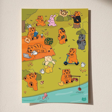 Muzik Tiger Tiger Park A3 Poster 海報 - SOUL SIMPLE HK