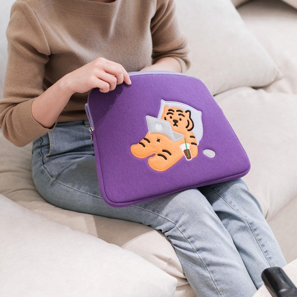 Muzik Tiger Stay Home Tiger Laptop/Tablet Pouch 平板電腦保護套 - SOUL SIMPLE HK
