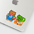 【現貨】Muzik Tiger Halloween Removable Stickers 07 貼紙 (10pcs) - SOUL SIMPLE HK