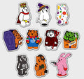 【現貨】Muzik Tiger Halloween Removable Stickers 07 貼紙 (10pcs) - SOUL SIMPLE HK