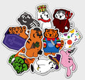 【現貨】Muzik Tiger Halloween Removable Stickers 07 貼紙 (10pcs) - SOUL SIMPLE HK