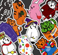 【現貨】Muzik Tiger Halloween Removable Stickers 07 貼紙 (10pcs) - SOUL SIMPLE HK