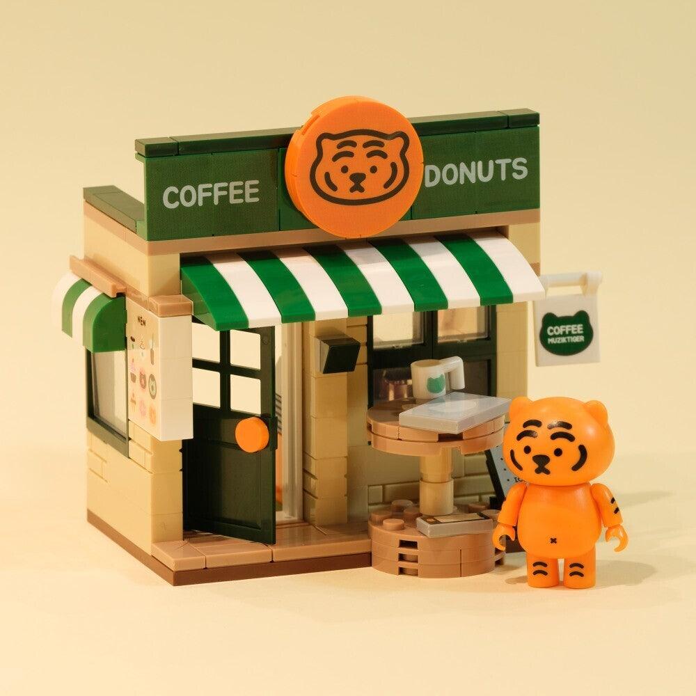 Muzik Tiger Cafe Brick Figure 咖啡店模型 - SOUL SIMPLE HK