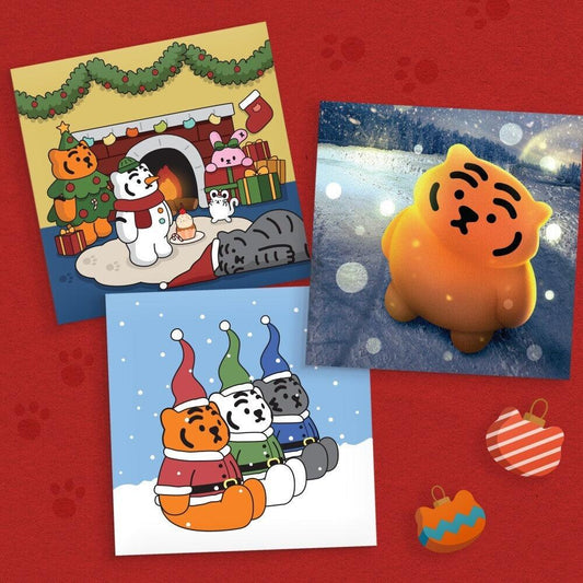 Muzik Tiger Christmas Card 聖誕心意卡（3款） - SOUL SIMPLE HK