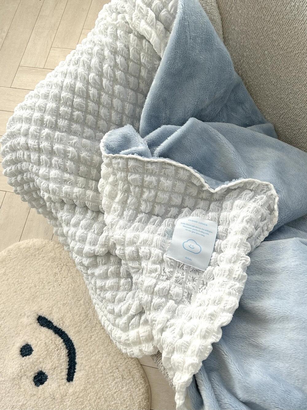 Skyfolio Two-Side Blanket 蓬鬆保暖兩面毛毯 - SOUL SIMPLE HK