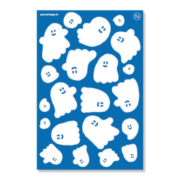 Percentage/Design p/d 幽靈大軍 Ghost Pool Removable Sticker 貼紙 - SOUL SIMPLE HK
