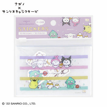 日本SANRIO x Joke Bear Stickers Set 貼紙套裝（10款/30P）