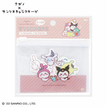 日本SANRIO x Joke Bear Stickers Set 貼紙套裝（12款/36P）
